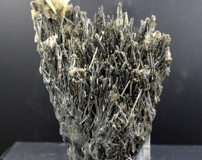 Stibnite & barite - 356 grams - Herja Mine, Baia Mare, Maramureș, Romania
