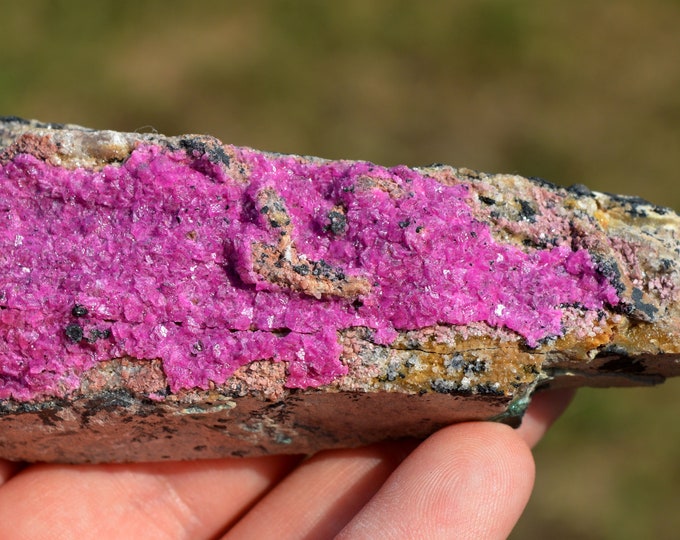 Cobaltocalcite & Heterogenite - 176 grams - Mashamba West Mine, Kolwezi mining district, Lualaba, DR Congo