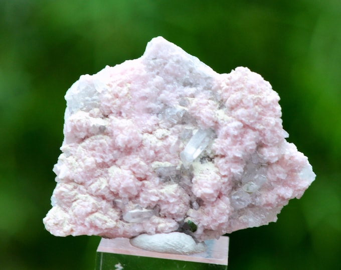Rhodochrosite & Quartz 11 grams - Starnitsa deposit, Davidkovo ore field, Davidkovo, Banite Municipality, Smolyan Province, Bulgaria