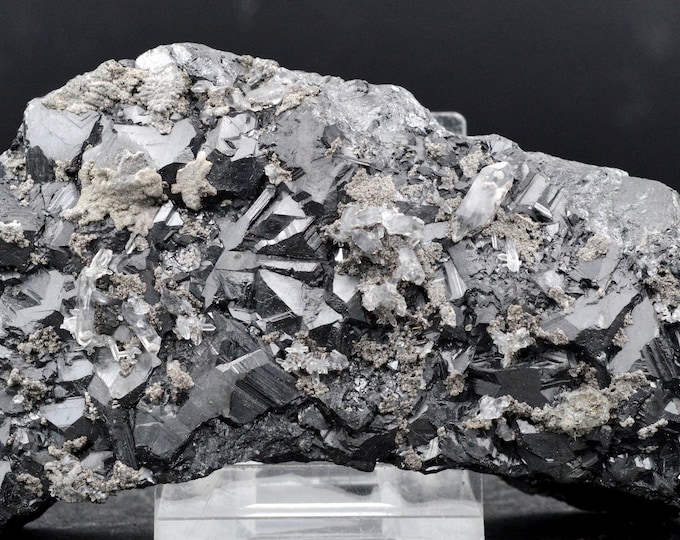 Sphalerite var. Marmatite & quartz - 322 grams - Stan Terg Mine, Trepča complex, Trepča valley, Mitrovica, Mitrovica District, Kosovo