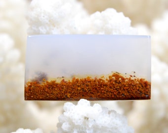 Agate paysage 25 carats - magnet aimant frigo - Indonésie // Ref S76