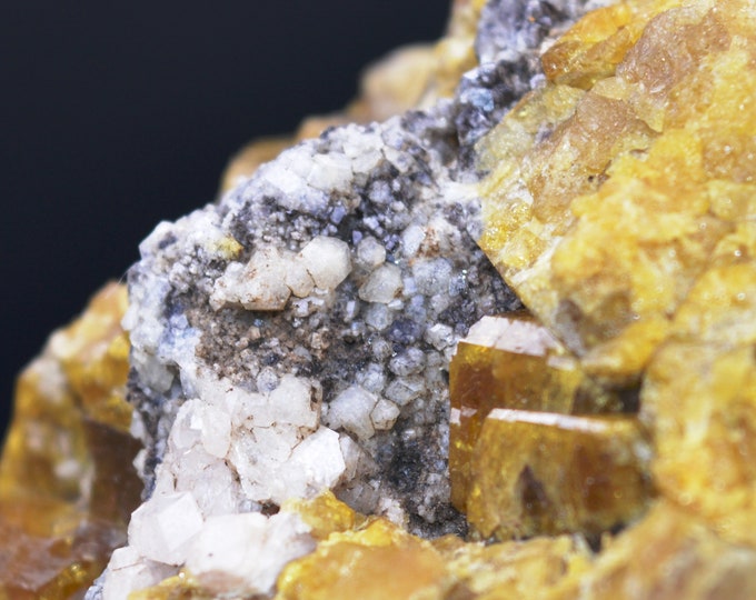 Vesuvianite & grossular garnet - 277 grams - Sierra de la Cruz (Lake Jaco), Mun. from Sierra Mojada, Coahuila, Mexico