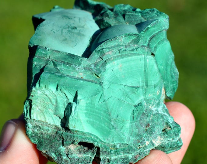 Malachite 288 grams - Lubumbashi, Haut-Katanga, DR Congo