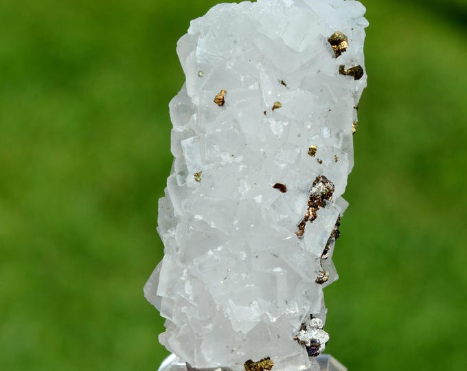 Fluorite & Chalcopyrite 67 grams - Fontsante Mine, Tanneron, Var, France