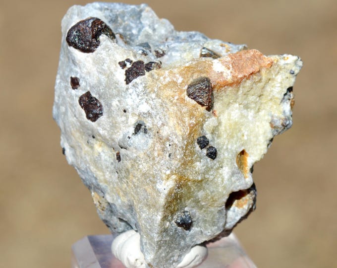 Talc & Pyrite 105 grams - Luzenac, Foix, Ariège, Occitanie, France
