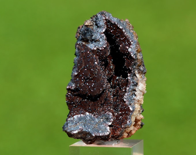Goethite 56 grams - Mont-Roc Mine, Mont-Roc, Castres, Tarn, Occitanie, France