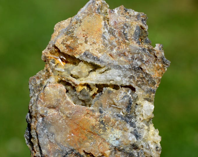 Cerussite Quartz 91 grams - Saint-Léger-de-Peyre, Mende, Lozère, Occitanie, France