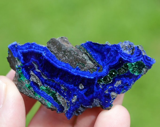 Azurite 49 grams - Rubtsovsk Mine, Rubtsovsky District, Altai Krai, Russia