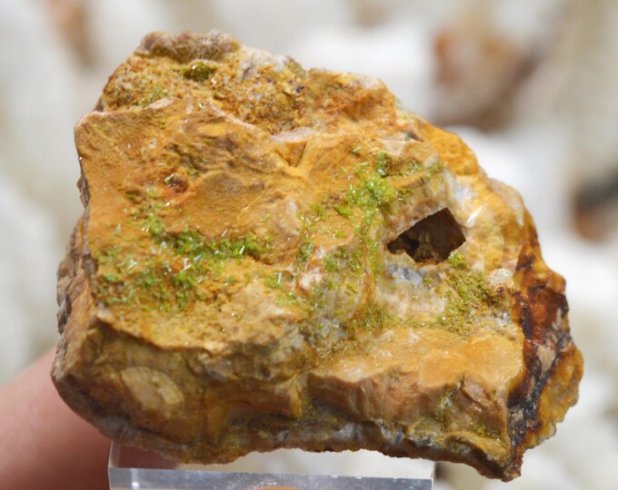 Pyromorphite 67 grams - Chaillac Mines, Chaillac, Le Blanc, Indre, Centre-Val de Loire, France