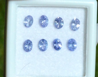 8x Zoisite var. Tanzanite 1.36 carats - Tanzania