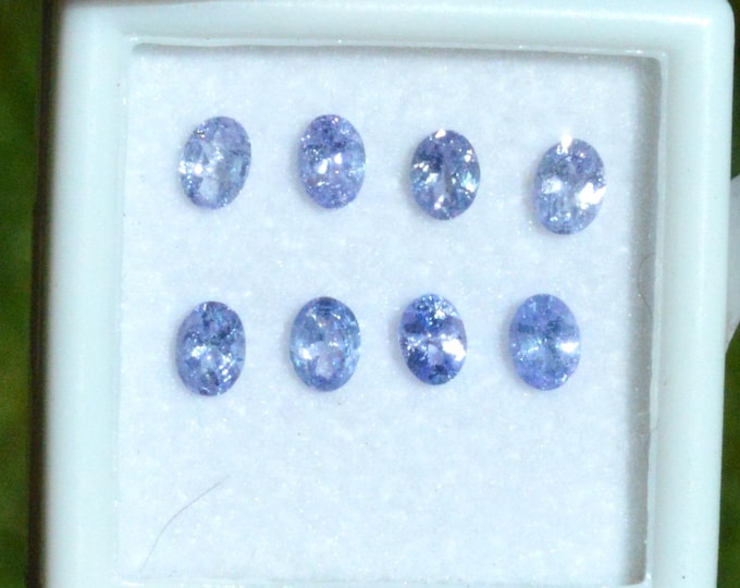 8x Zoisite var. Tanzanite 1.36 carats - Tanzania
