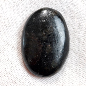 Grenat Spessartine & Tourmaline Schorl 97 carats - cabochon pierre naturelle - Pakistan / ES56
