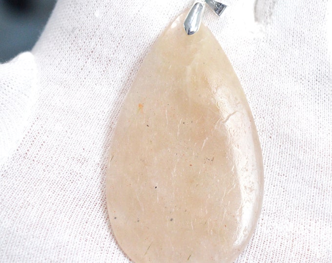 Peristerite 118 carats - natural stone cabochon pendant - Sri Lanka // DL65