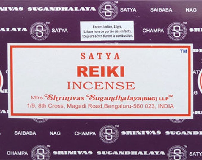 Incense - Satya - Reiki Perfume - One box