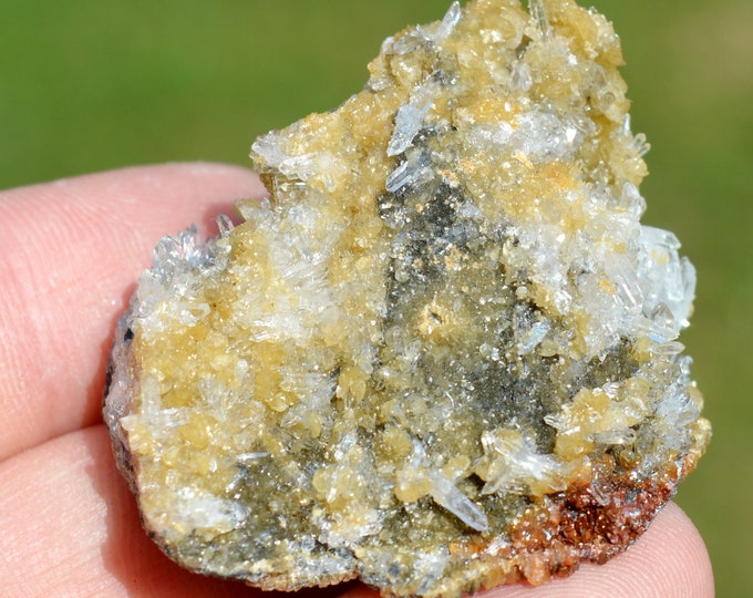 Quartz & Siderite sphalerite 34 grams - La Mure, Isère, Auvergne-Rhône-Alpes, France