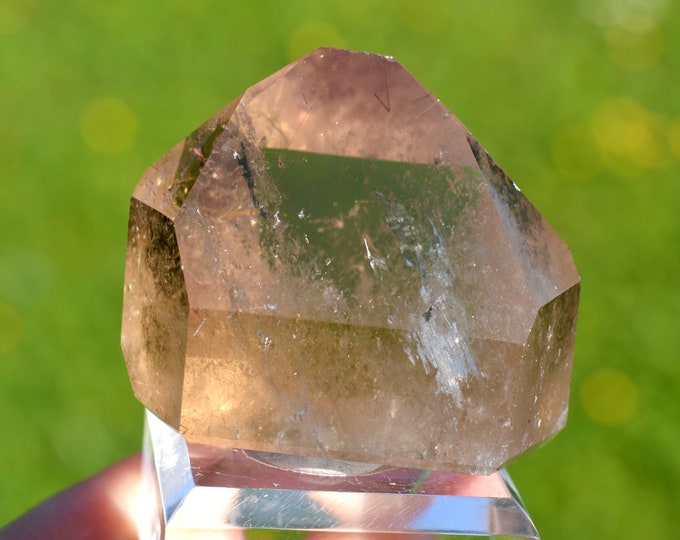 Smoky Quartz & Rutile - 101 grams - Ibitiara, Bahia, Brazil