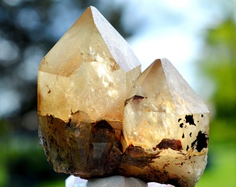 Quartz var. Citrine 144 grammes - Quartz occurrence, Luena, Haut-Lomami, DR Congo