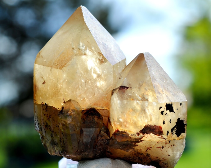 Quartz var. Citrine 144 grams - Quartz occurrence, Luena, Haut-Lomami, DR Congo
