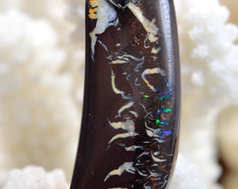 Boulder Opal 47.49 carats - natural stone cabochon pendant - Australia // Ref F94