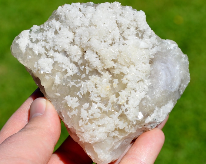 Fluorite & Calcite 435 grams - Fontsante Mine, Tanneron, Var, France