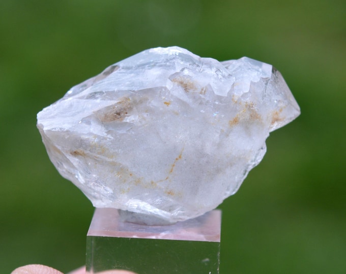 Double-terminated quartz 18.7 grams - Saint-Jean-de-Valériscle, Alès, Gard, Occitanie, France