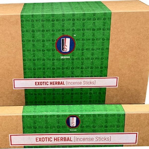 Incense - Satya Srinivas - Extotic Herbal Perfume - One box