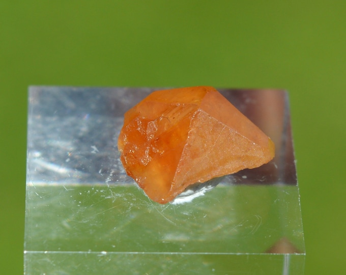 Garnet var. Spessartine 3.3 carats - Mana Mine, Barang-Turghao, Bajaur District, Khyber Pakhtunkhwa Province, Pakistan