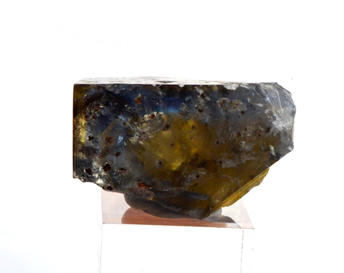 Fluorite 16 grams - Valzergues, Villefranche-de-Rouergue, Aveyron, Occitanie, France