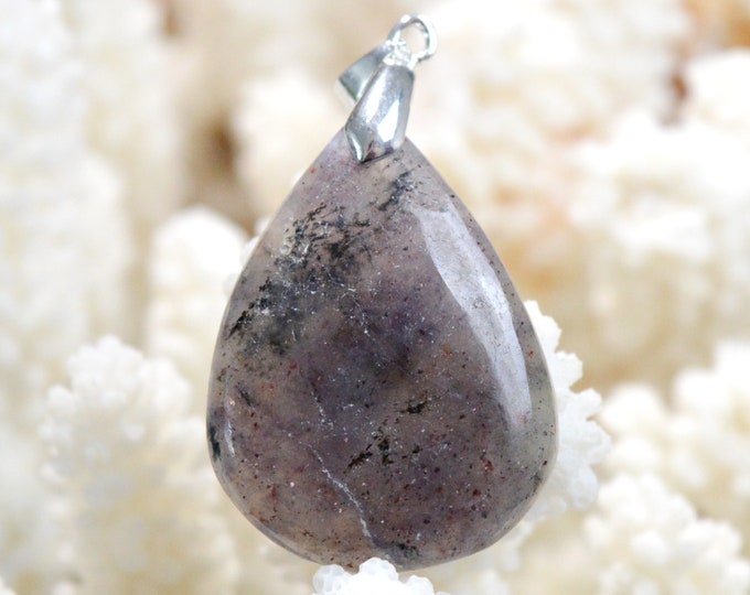 Cordiérite Iolite - 39 carats - pendentif cabochon pierre naturelle - Australie // DR76