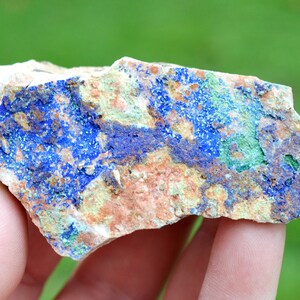 Azurite 132 grams - El Pinar de Bédar, Bédar, Almería, Andalusia, Spain