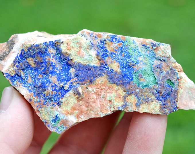 Azurite 132 grams - El Pinar de Bédar, Bédar, Almería, Andalusia, Spain