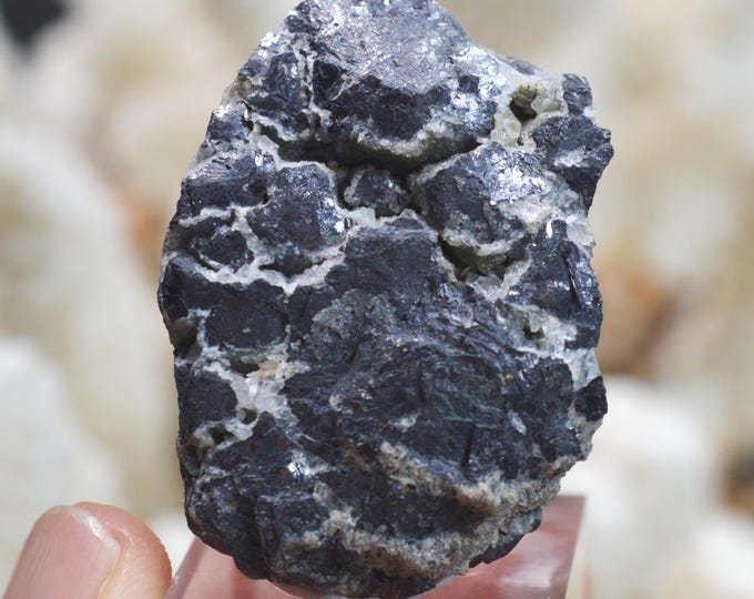 Galena 117 grams - Le Rossignol Mine, Chaillac Mines, Chaillac, Le Blanc, Indre, Centre-Val de Loire, France