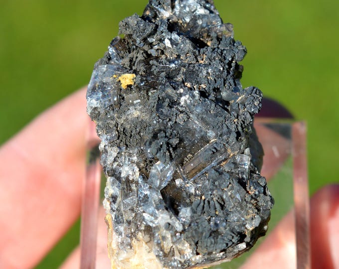 Tabular baryte on baryte 71 grams - La Salette, Colombiès, Villefranche-de-Rouergue, Aveyron, Occitanie, France