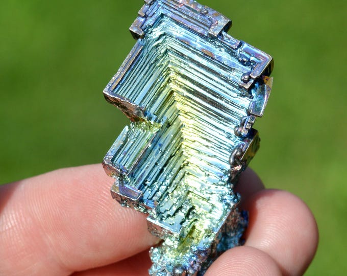 Bismuth metallic crystals 56 grams - Lab grown