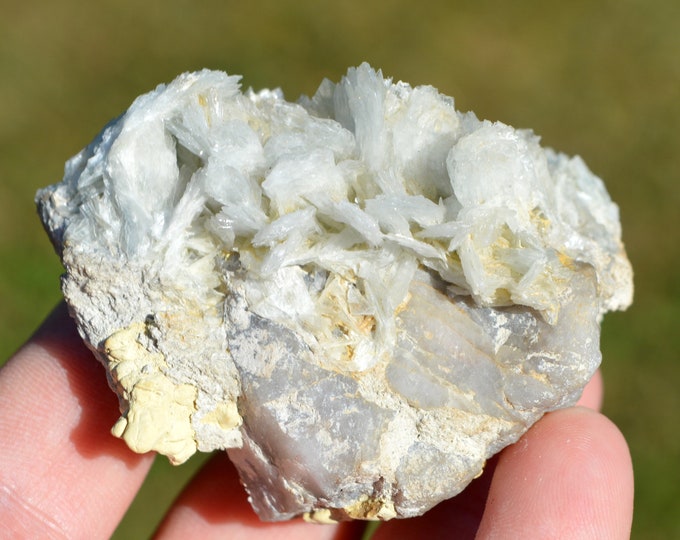 Blue barite 157 grams - Baia Sprie, Maramureș County, Romania