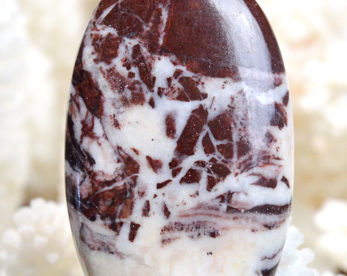 90 carat Zebra Jasper - Natural Stone Cabochon Pendant - Africa // AX48