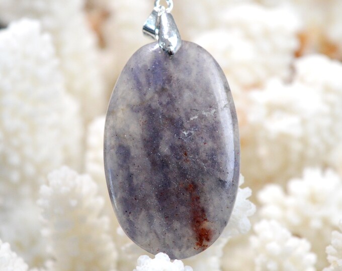 Cordiérite Iolite - 53 carats - pendentif cabochon pierre naturelle - Australie // DR71