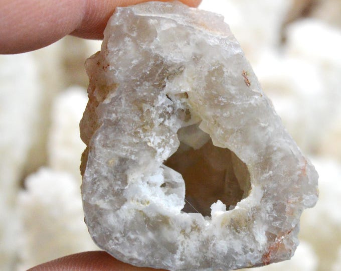 Quartz & Chalcedony Agate "Geodinhos" 55 grams - Barros Cassal, Rio Grande do Sul, Brazil