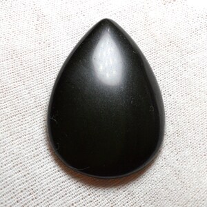 Obsidienne 63 carats - cabochon pierre naturelle - Mexique / FC30