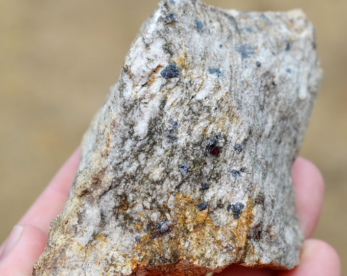 Rutile & Magnetite 312 grams - Lärchultini, Binn, Goms, Valais, Switzerland