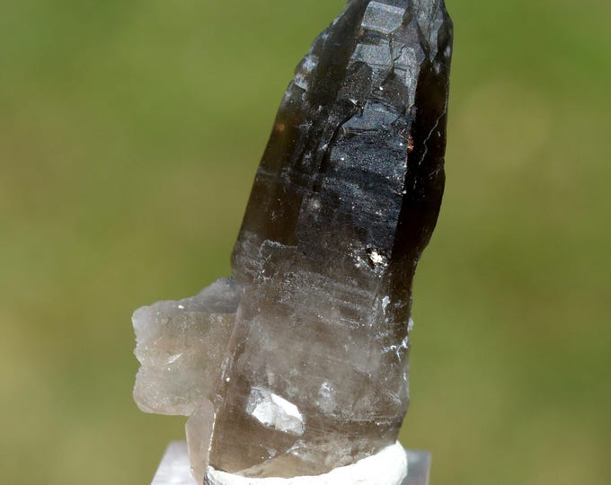 Smoky Quartz 9 grams - "Black Hole" Pocket, CO Goethite Hill Claim, Park County, Colorado, USA