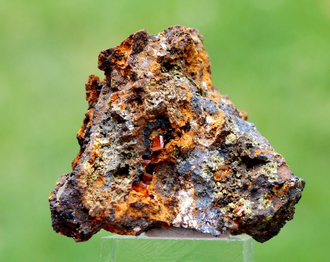 Wulfenite 32 grams - Adami Mine No. 2, Plaka Mines, Lavrion mining district, Lavreotiki, East Attica, Attica, Greece
