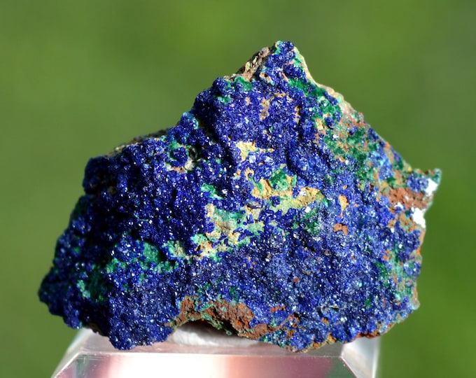 Azurite 35 grams - Touissit, Touissit-Bou Beker mining district, Jerada Province, Oriental Region, Morocco