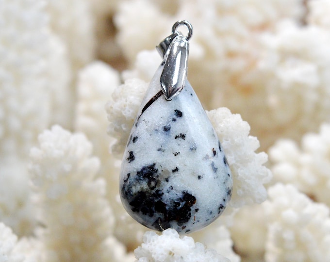 Astrophyllite 25 carats - pendentif cabochon pierre naturelle - Russie / EX86