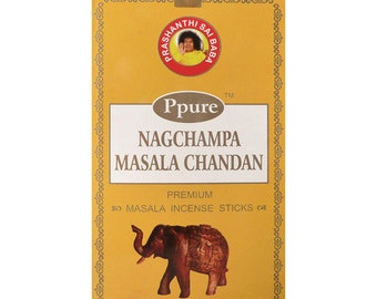 Incense - Pure Nagchampa - Masala Chandan Perfume - One box
