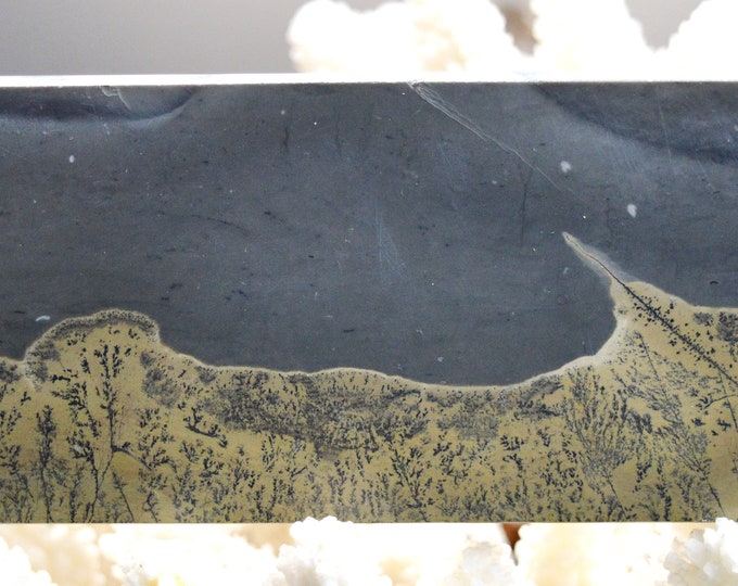 Polished Slice - Landscape Stone 134 mm - Guilin, Guangxi, China