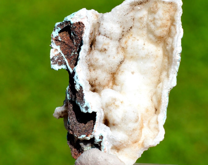 Chrysocolla & Quartz 27 grams - Tantara Mine, Shinkolobwe, Kambove Territory, Haut-Katanga, DR Congo