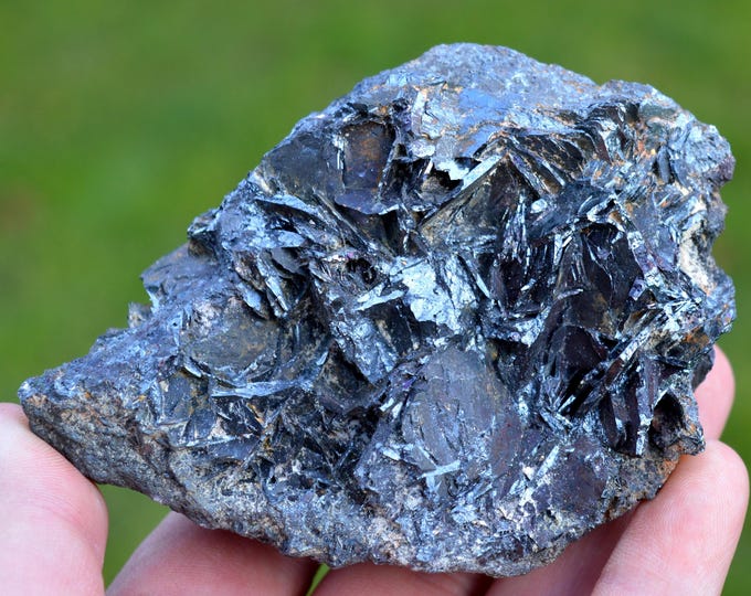 Hematite 552 grams - Valle Giove stope, Rio Mine, Rio Marina, Rio, Livorno Province, Tuscany, Italy