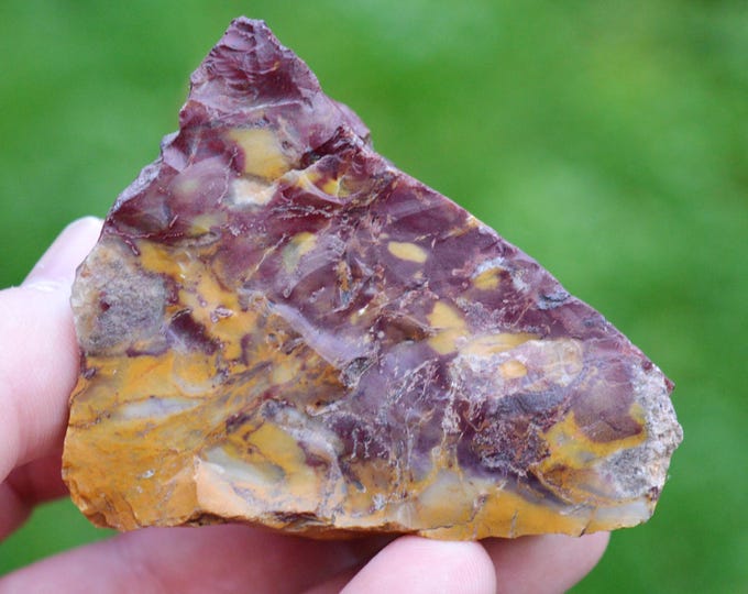 Jasper var. Mookaite 181 grams - Mooka Station, Carnarvon Shire, Western Australia, Australia