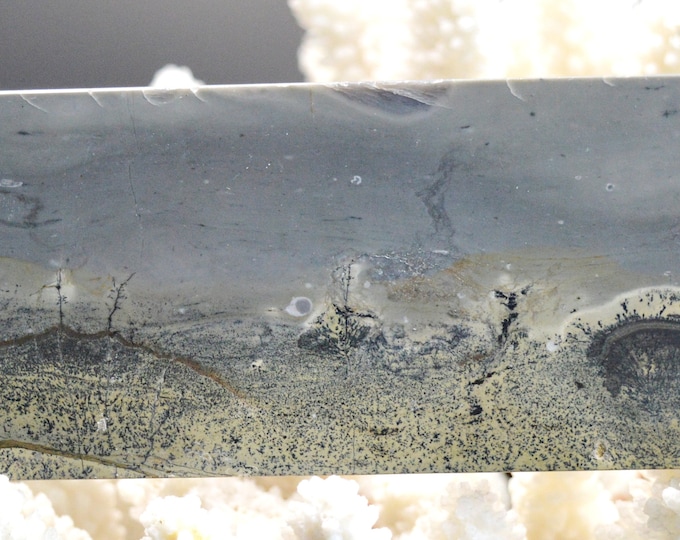 Polished Slice - Landscape Stone 160 mm - Guilin, Guangxi, China